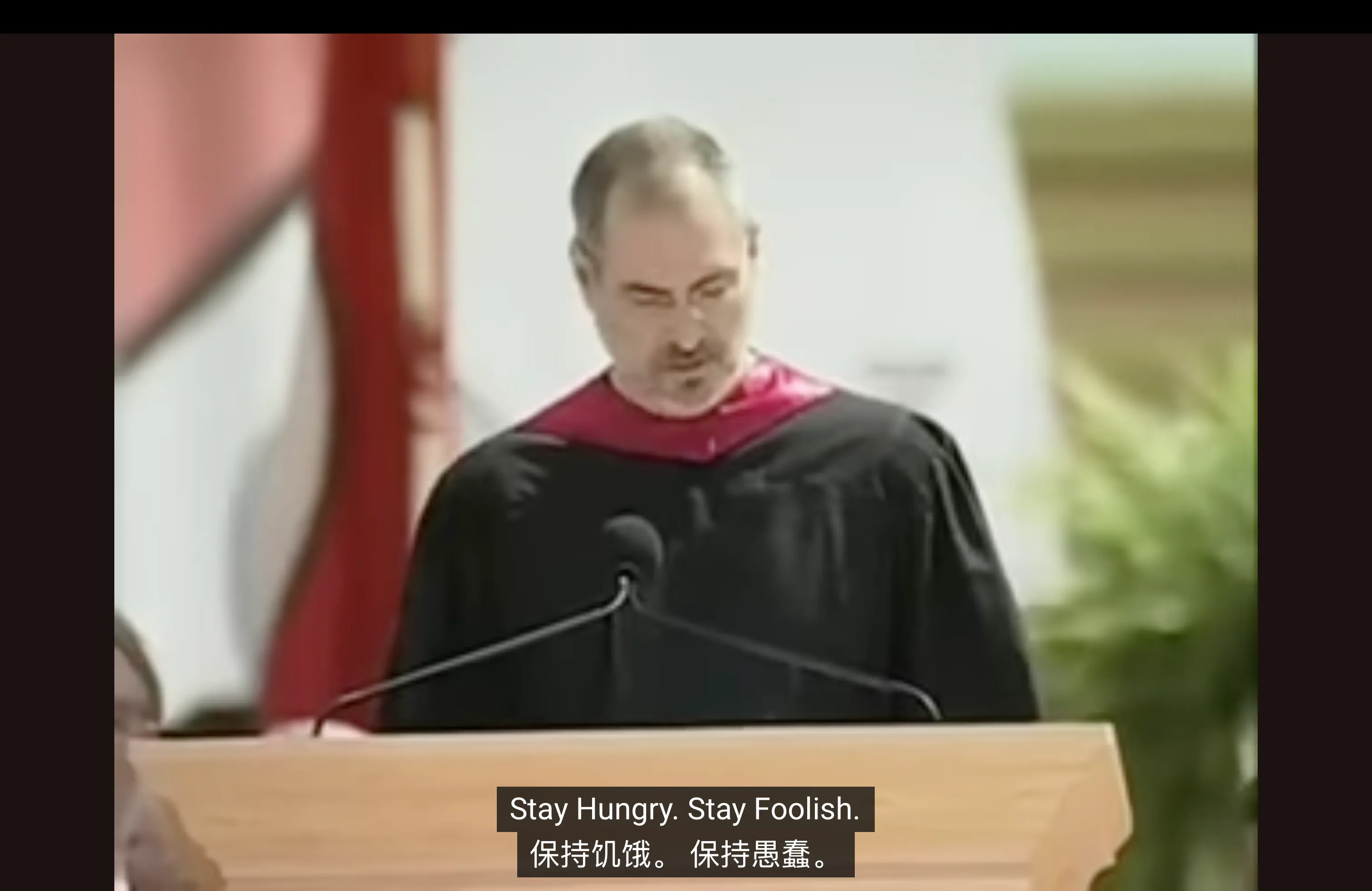 Steve Jobs at Stanford University